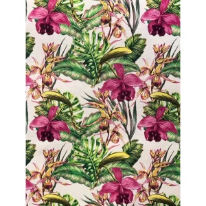 Tecido Impermeável Floral Pink