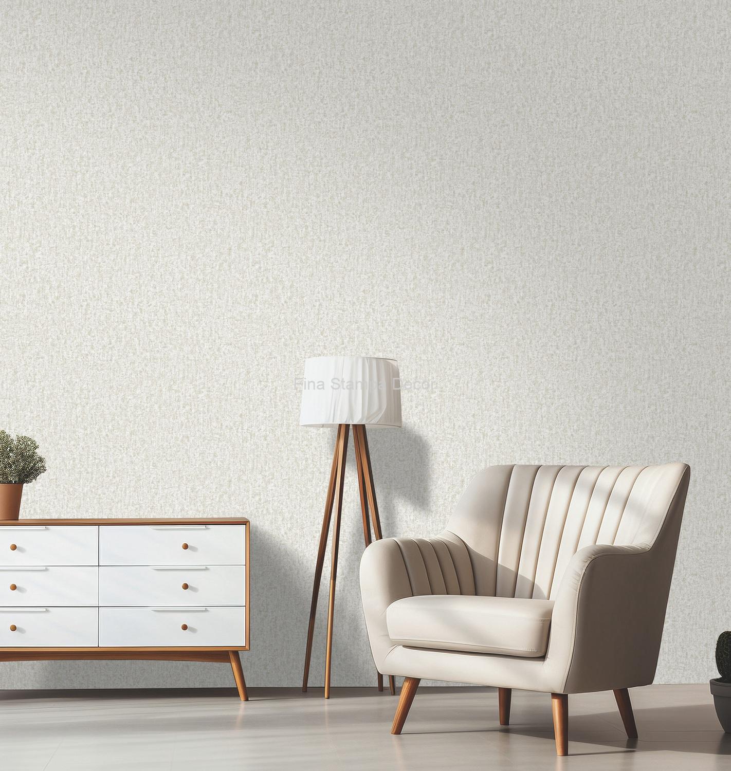 Papel de Parede Linho Baunilha - Imagem 2