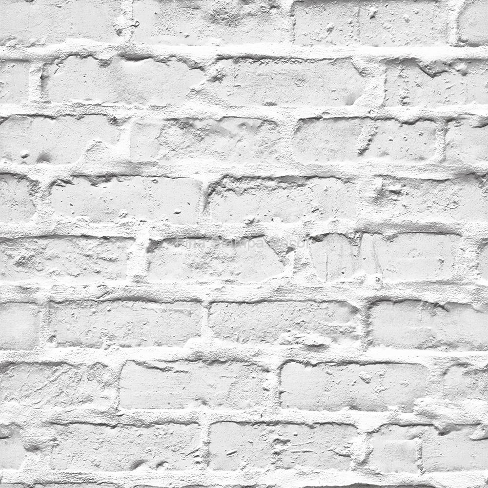 papel de parede efeito tijolinhos