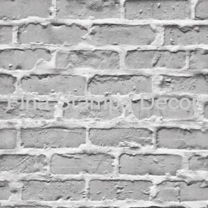 Papel de Parede Tijolinhos Cinza