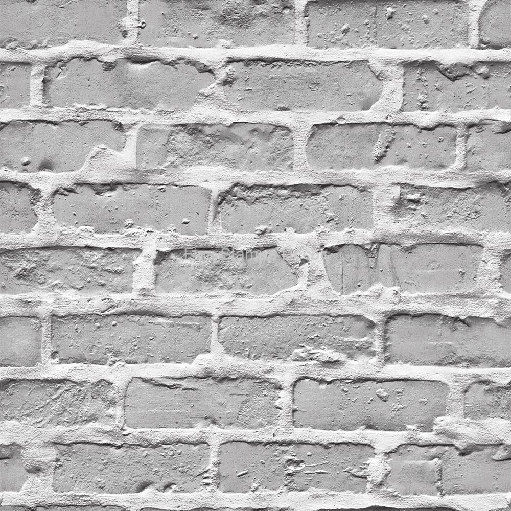 papel de parede tijolinhos cinza