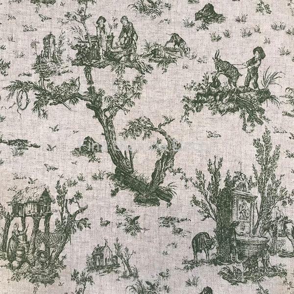 tecido tuile de joy verde