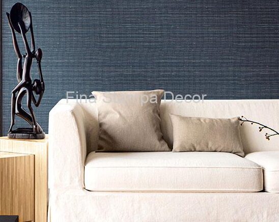 Papel de Parede Azul Linho - Imagem 2