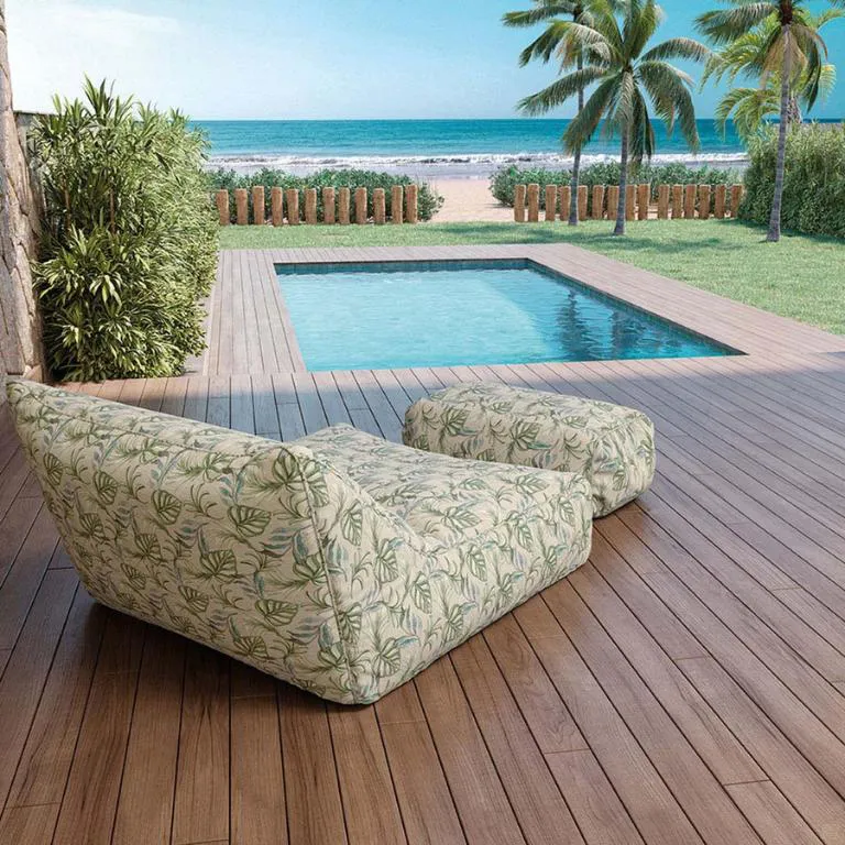 Tecido Impermeável Estampa Folhagens - Imagem 3