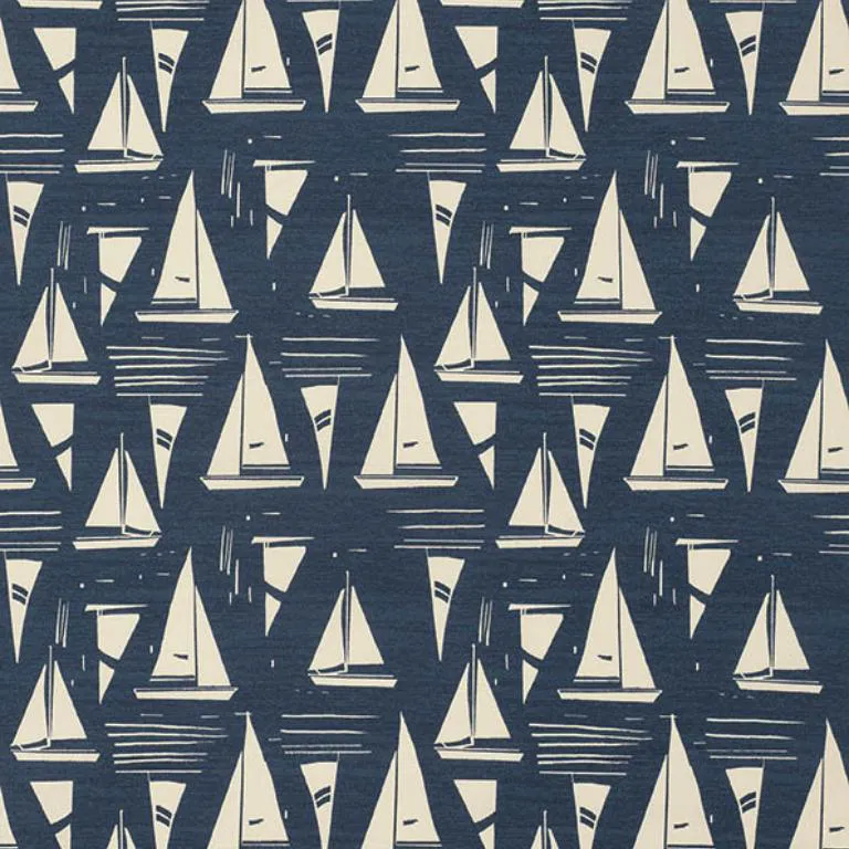 tecido impermeavel azul veleiros