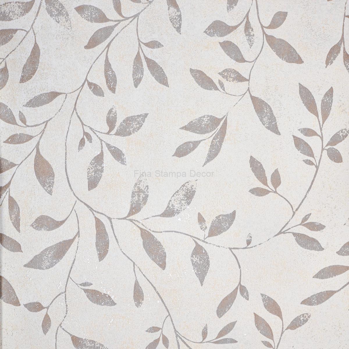 papel de parede bege folinhas