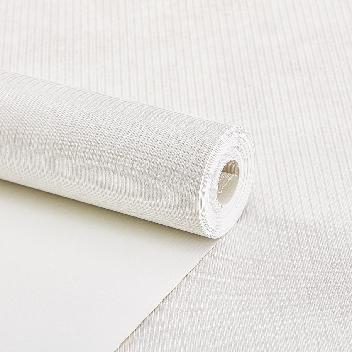 Papel de Parede Branco Riscas - Imagem 2