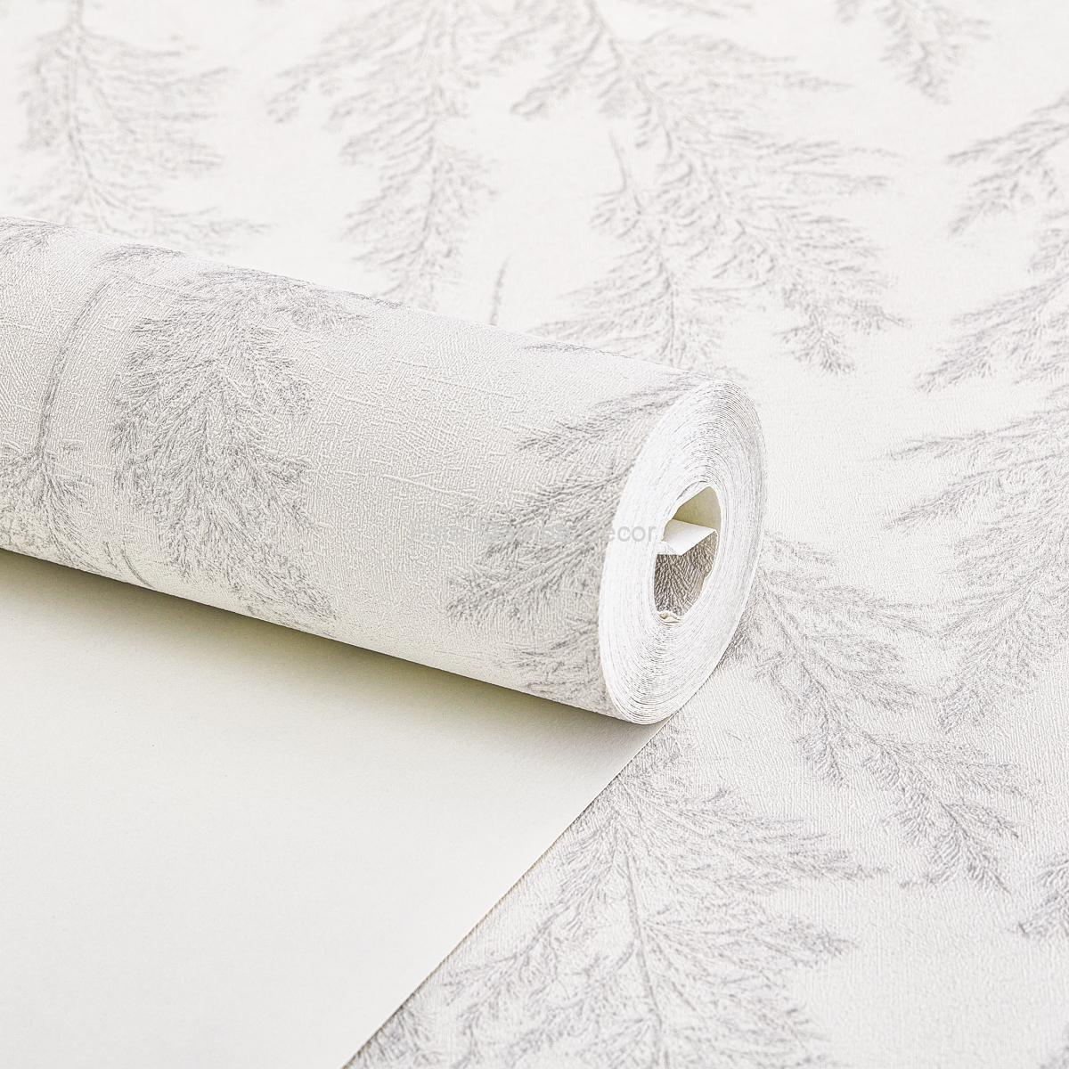 Papel de Parede Ramos Cinza - Imagem 2