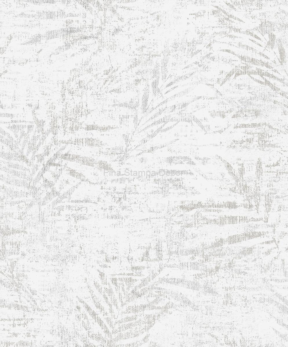 papel de parede folhagem cinza