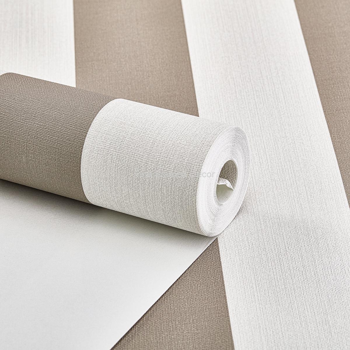 Papel de Parede Listrado Fendi - Imagem 2