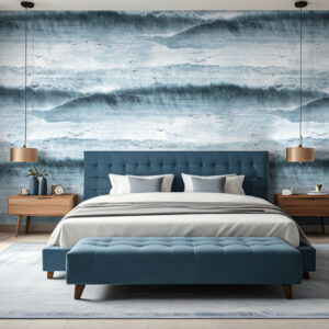 Papel de Parede Estampa Marinha