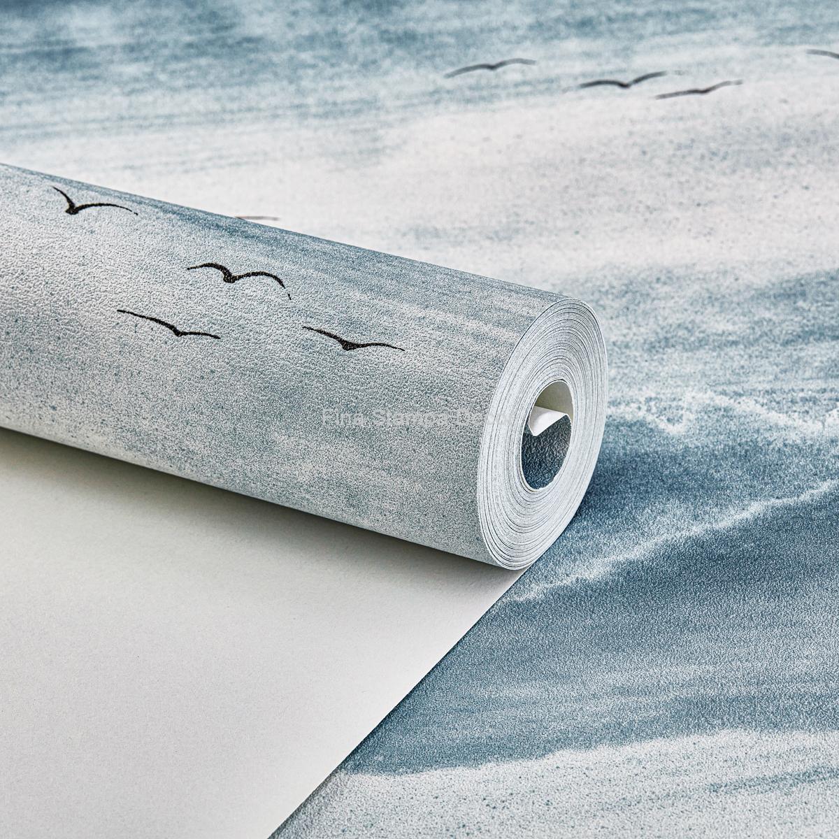 Papel de Parede Estampa Marinha - Imagem 3