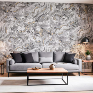 Papel de Parede Mármore Acinzentado