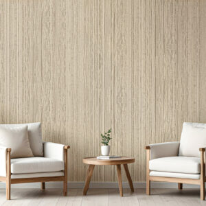 Papel de Parede Tecido Bege