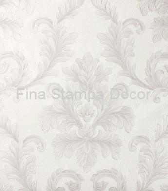 papel de parede estampa adamascada