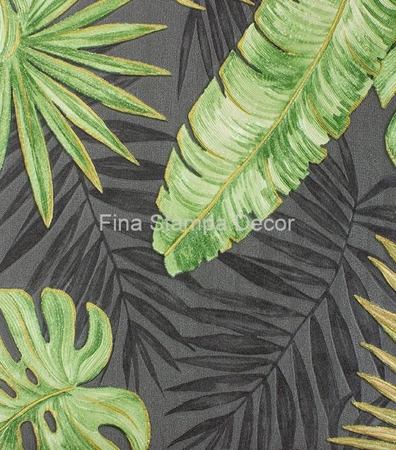 papel de parede estampa botânica