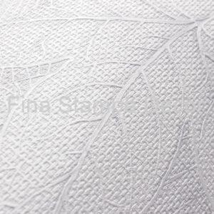 Papel de Parede Folhagem Cinza