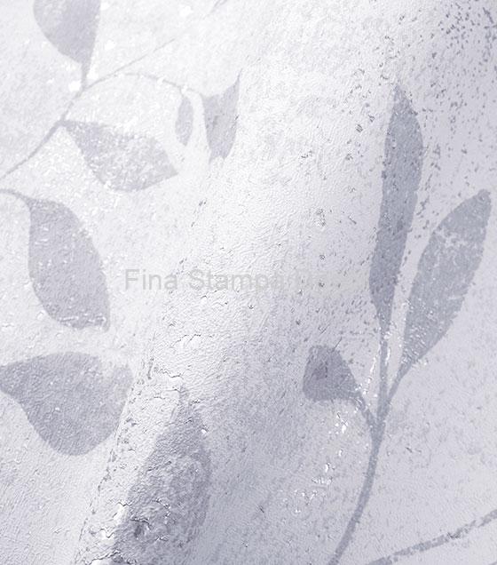 Papel de Parede Folhas Cinza - Imagem 2