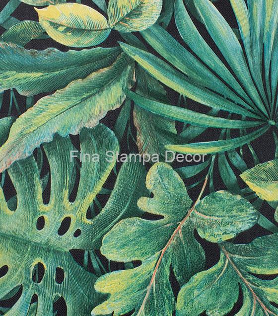 papel de parede estampa botânica