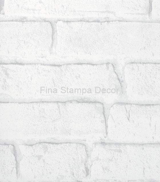 papel de parede tijolinho branco