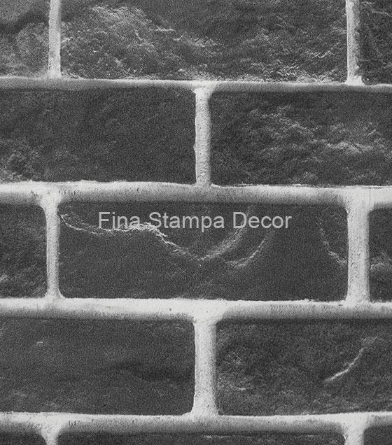 papel de parede tijolinho cinza