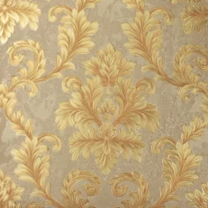 Papel de Parede Estampa Adamascada