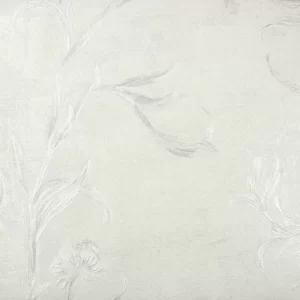 Papel de Parede Adamascado Branco