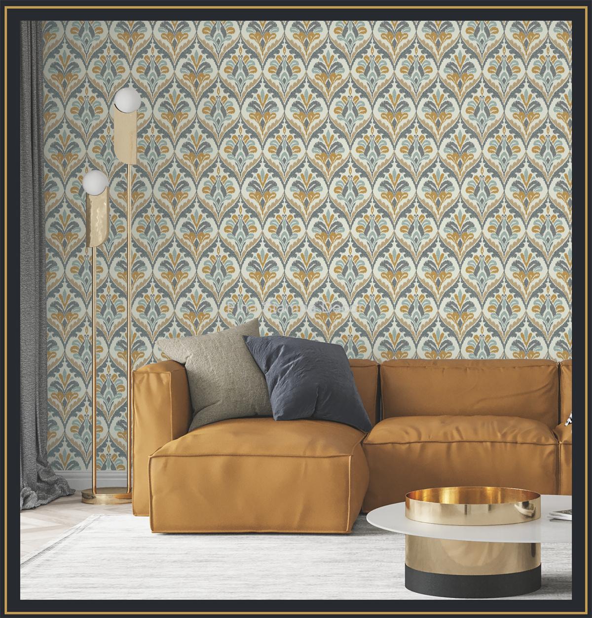 Papel de Parede Estampa Adamascada - Imagem 2