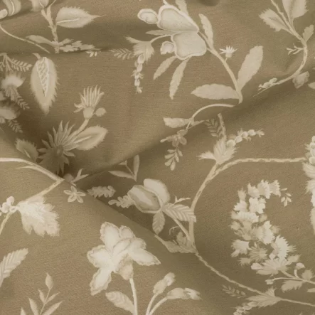 Tecido Impermeável Bege Floral - Imagem 2