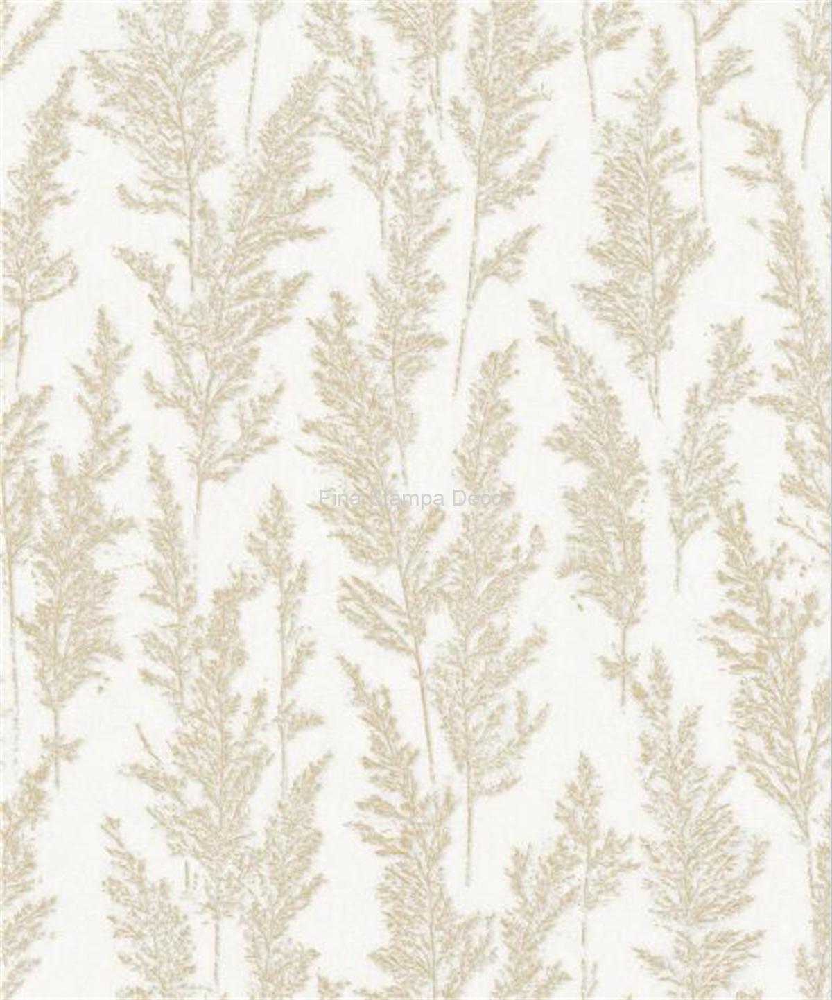 papel de parede ramos bege