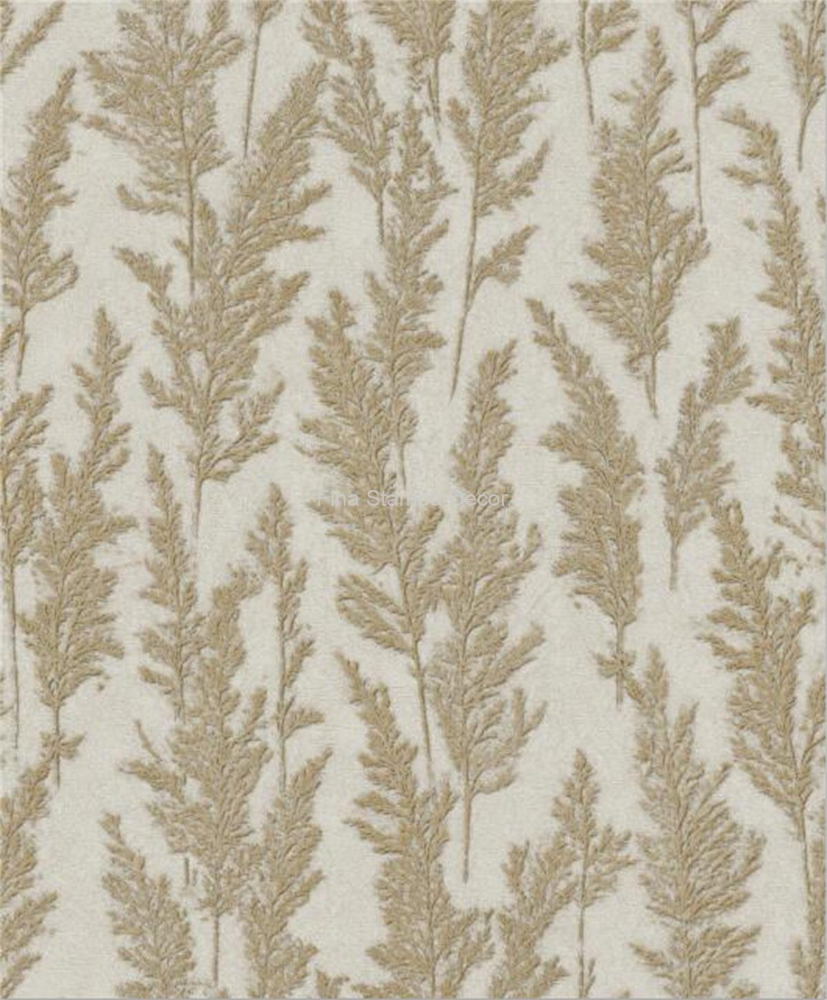 papel de parede bege ramos