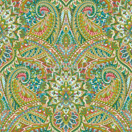 papel de parede estampa cashmere