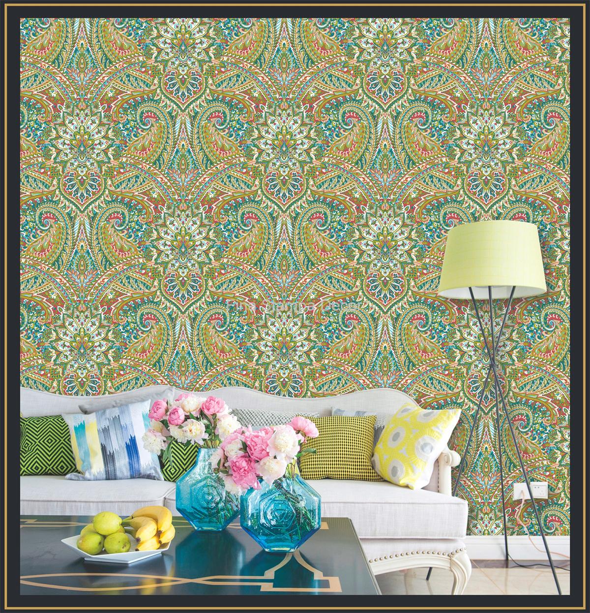 Papel de Parede Estampa Cashmere - Imagem 2