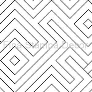 Papel de Parede Geométrico Losangos