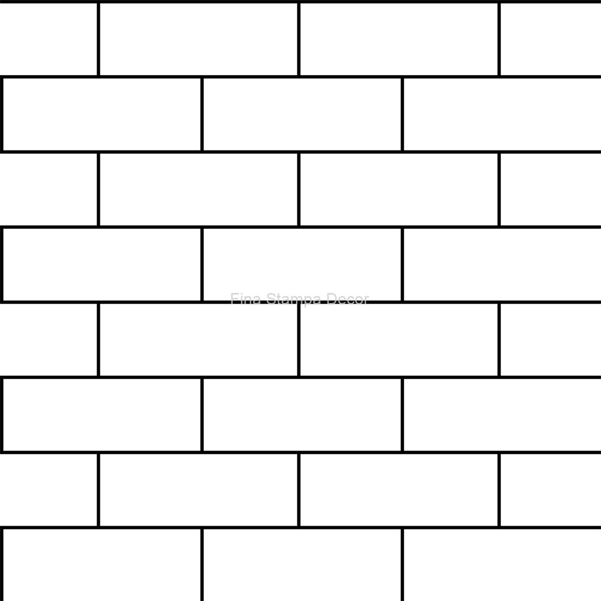 papel de parede tijolinho branco