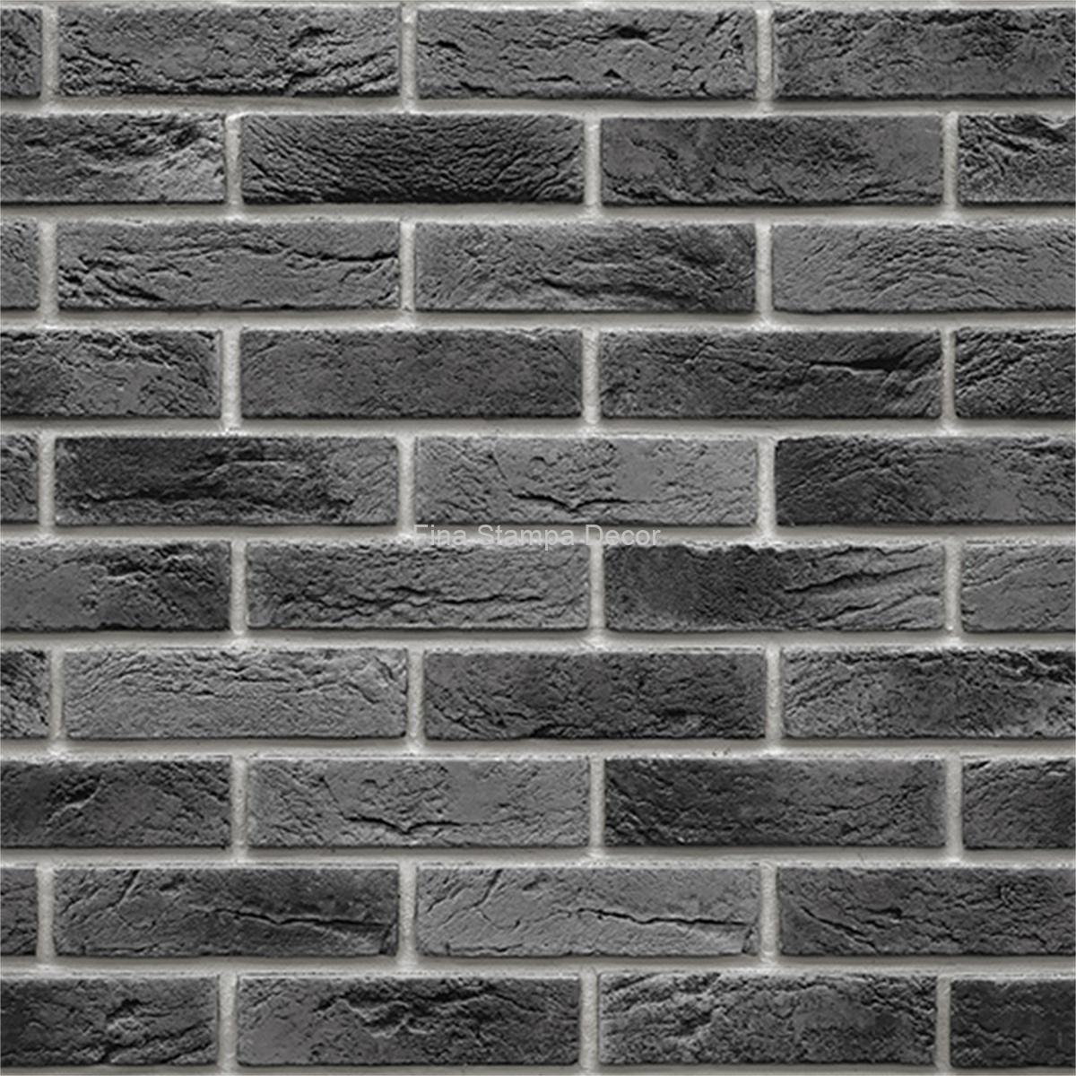 papel de parede tijolinho acinzentado