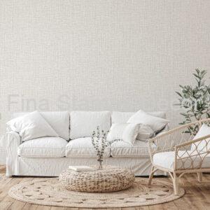 Papel de Parede Linho Cinza