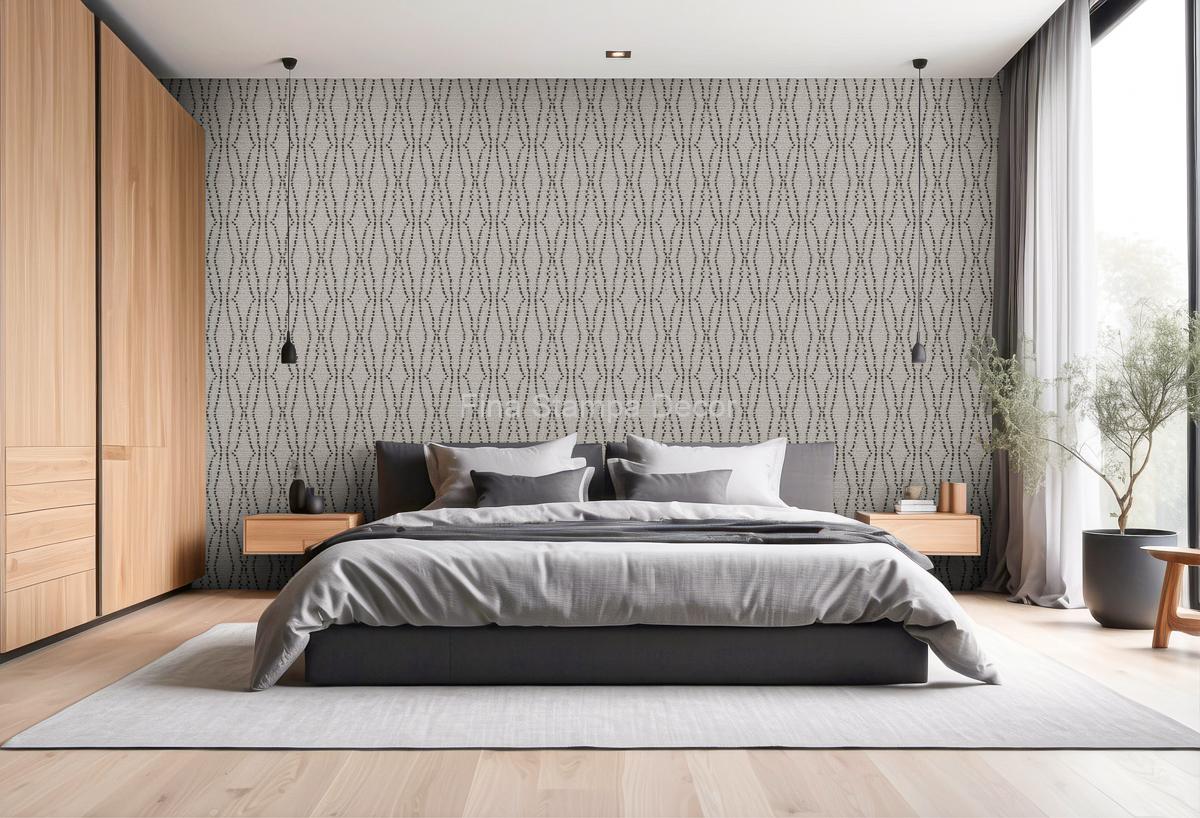 Papel de Parede Tecido Pespontado - Imagem 2