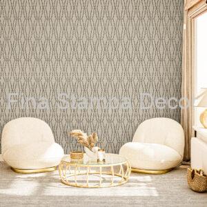 Papel de Parede Tecido Pespontado