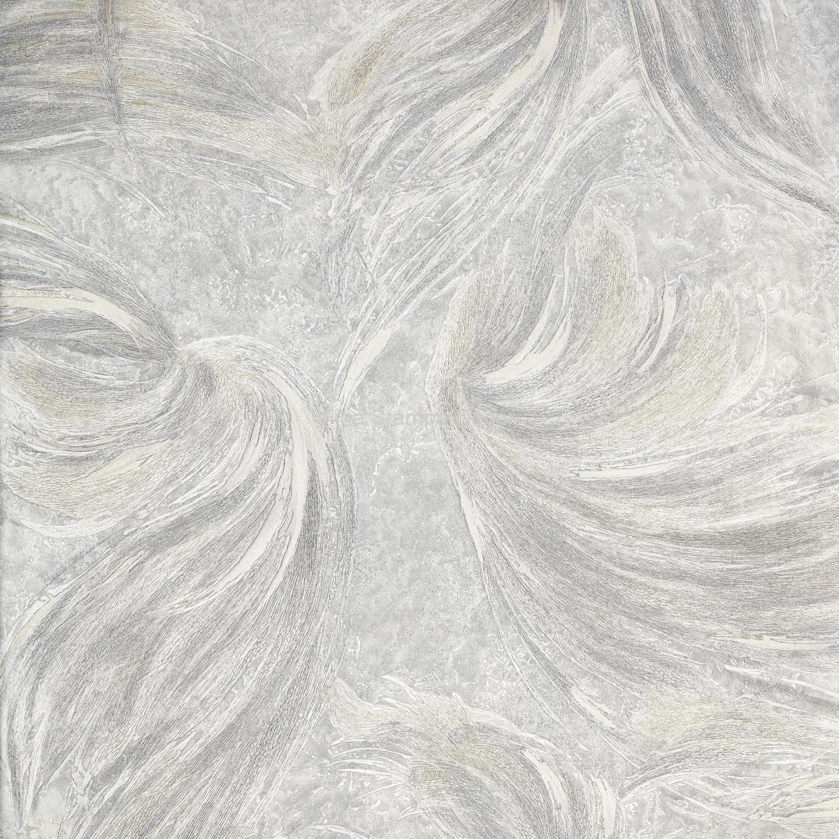 papel de parede folhas cinza