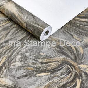 Papel de Parede Folhas Estilizadas