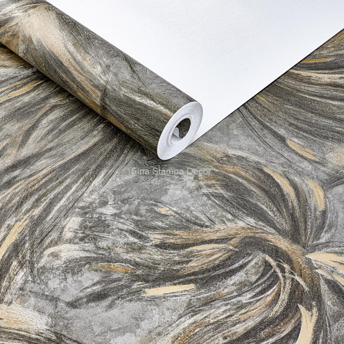 Papel de Parede Folhas Estilizadas - Imagem 2