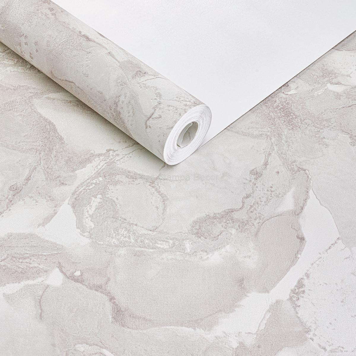 Papel de Parede Marmorizado cinza - Imagem 2