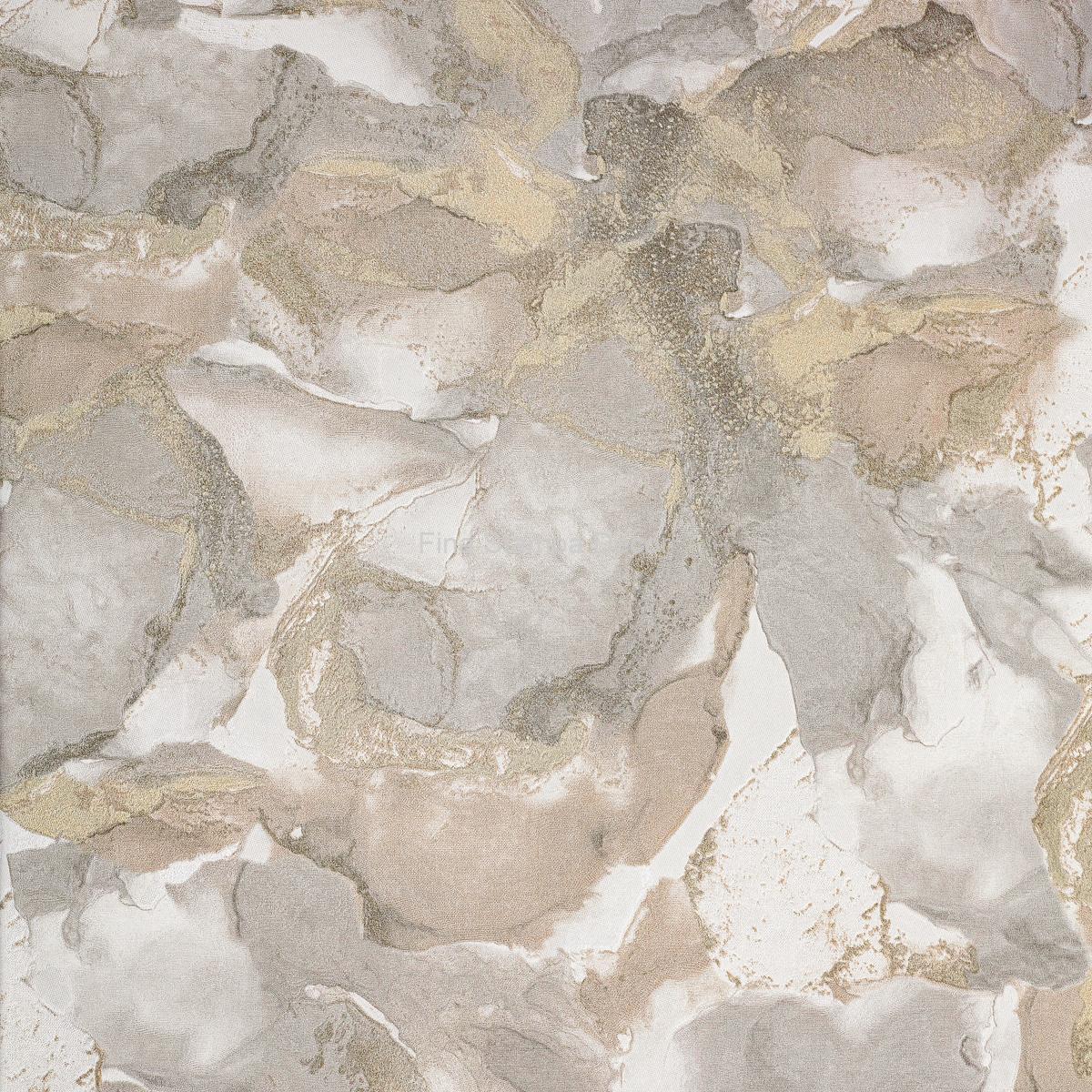 papel de parede marmorizado bege