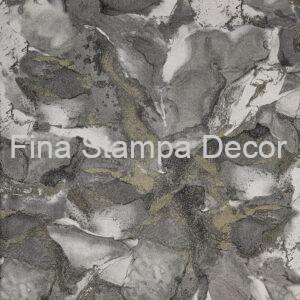 Papel de Parede Marmorizado Cinza