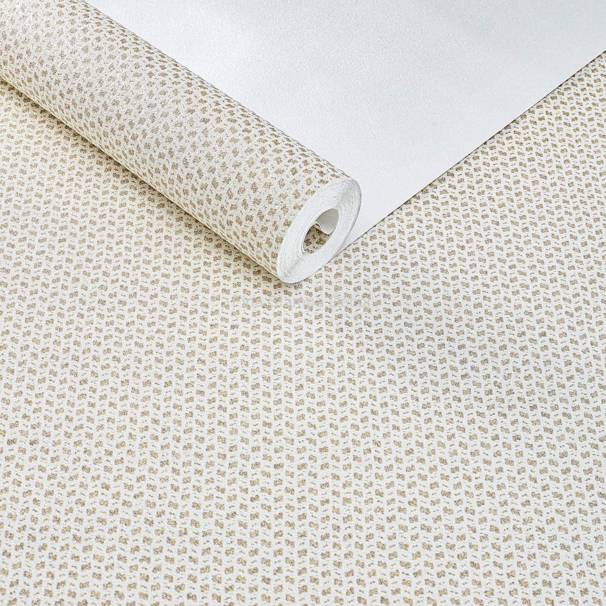 Papel de Parede Marfim Geométrico - Imagem 2