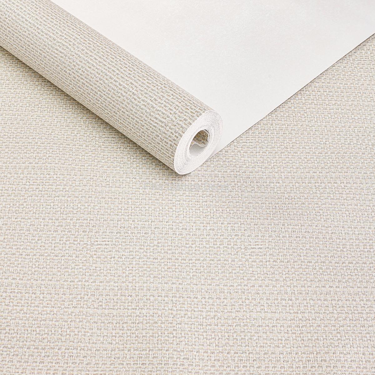 Papel de Parede Tecido Bege - Imagem 2