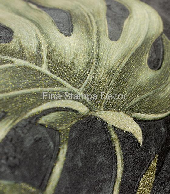 Papel de Parede Cinza Botânica - Imagem 2