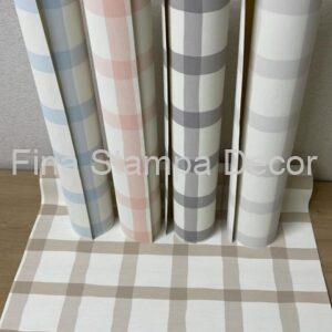 Papel de Parede Xadrez Cinza