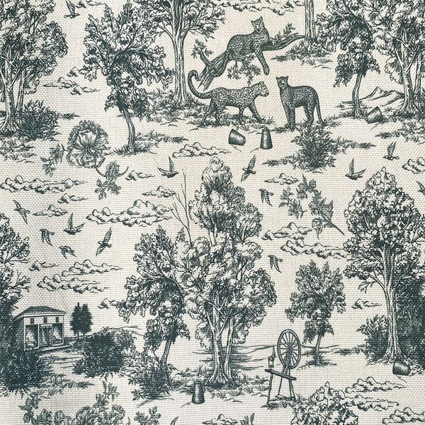 tecido estampa toile de jouy